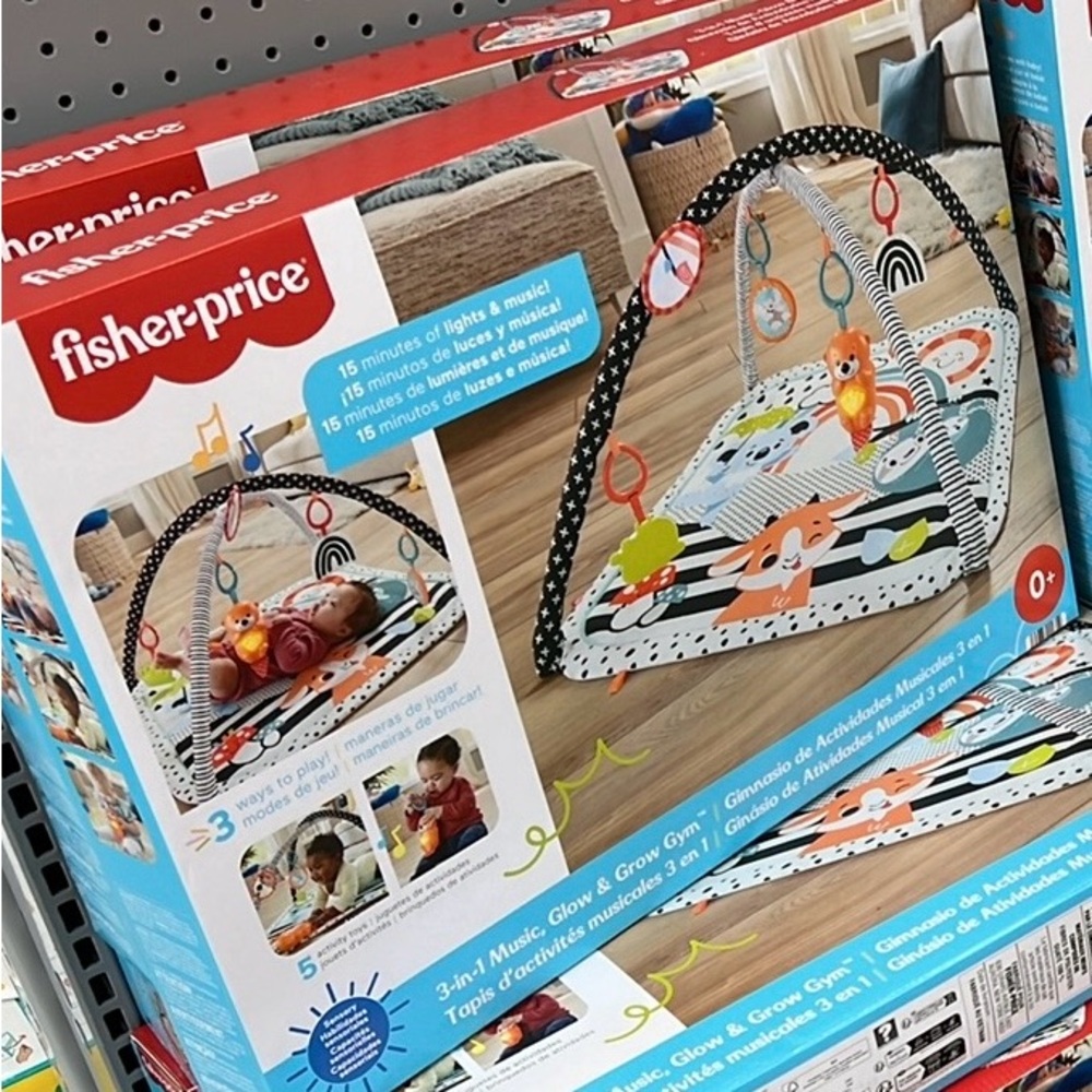 Fisher 3-in-1 glow and grow gym.  BRAND NEW. NWT
